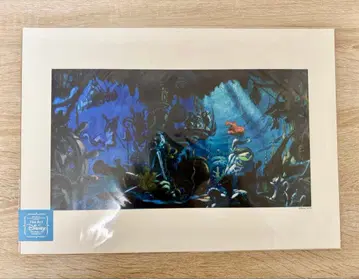 디즈니 아트전 원화 시트 인어공주