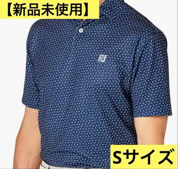 [ 미사용 새상품 ] FootJoy ( 풋조이 ) 네이비 피케 셔츠 골프