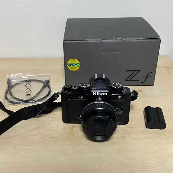 니콘 Zf 풀박스 40mm 렌즈킷 블랙