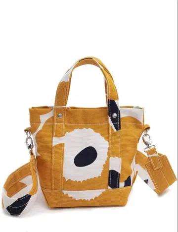 [레어] marimekko 2way 숄더백 포함 미니 토트백