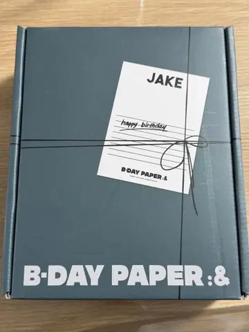ENHYPEN 제이크 B-DAY PAPER :& JAKE birthday