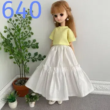 리카짱 의류 [ 640 ] 22cm 인형 의류 핸드메이드