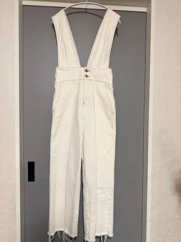 ZARA 데님 살로펫 여성용 화이트 살로펫