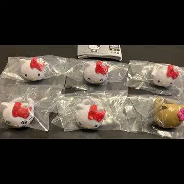 헬로키티 희로애락 패션 반지 6개 세트 반지