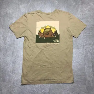 THE NORTH FACE 텐트 그래픽 티셔츠 S 캠핑 텐트