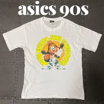 레어 asics 아식스 Japan energy 티셔츠 90s