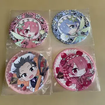 Re: 제로부터 시작하는 이세계 생활 핀 배지 4개 세트