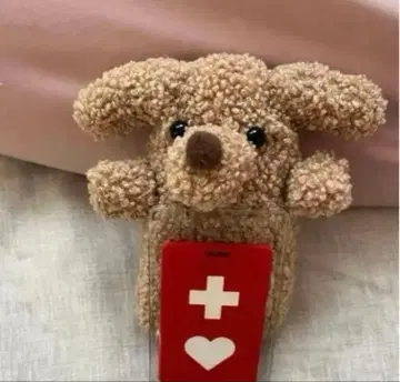 가격 인하 헬프 마크 케이스 봉제 인형 푸들