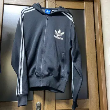adidas 풀 집업 후드 부착 저지