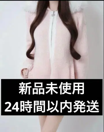 lumignon 루미뇽 후드티 Big Fur knit hoodie