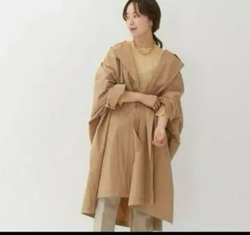 플라주 plage 텐트코트 트렌치코트