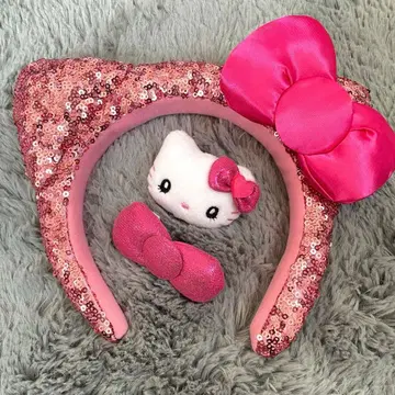 키티 머리띠 반지