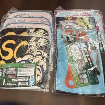 드래곤볼 초 제일복권 타월 세트 VS 옴니버스 BRAVE