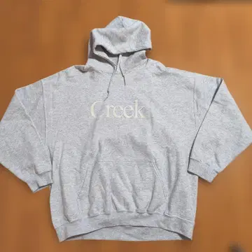 크릭 Creek 후드 맨투맨 2XL 그레이