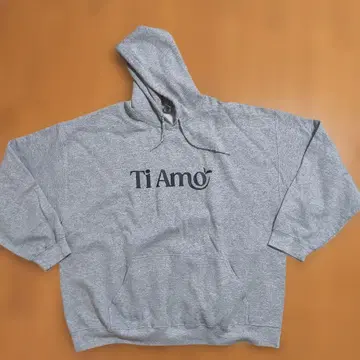크릭 Creek TiAmo 후드 맨투맨 XL 그레이