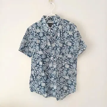 Abercrombie & Fitch 반팔 셔츠 L 꽃무늬