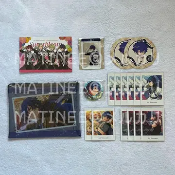 앙스타 굿즈 세트 사자나미 쥰 / 애니카페 카라테츠 캔뱃지 파샤츠