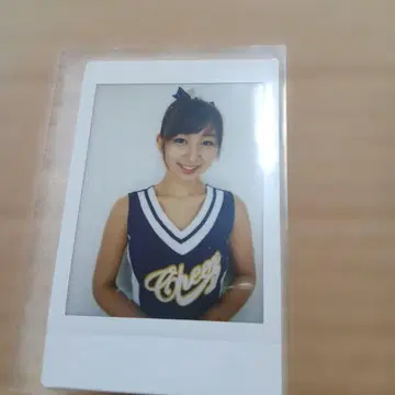 이이다 리호 즉석카메라 치어리더 폴라로이드 사진