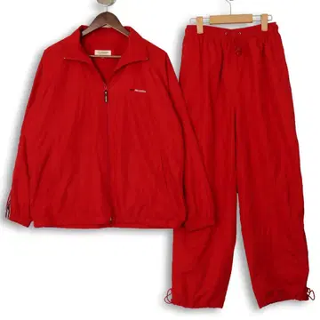 [ M ] VAN BROTHERS 저지 셋업 빈티지 레드