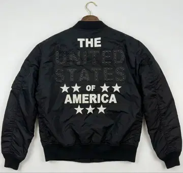 [새상품급] AVIREX 아비렉스 MA-1 스터드 플라이트 자켓