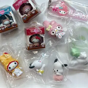 산리오 키링 피규어 묶음 판매 가챠
