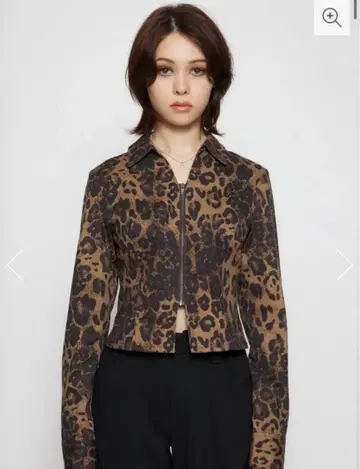 LAGUA GEM의 LEOPARD COMPACT 셔츠