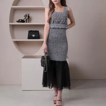 립서비스 LIP SERVICE 셔링 머메이드 셋업