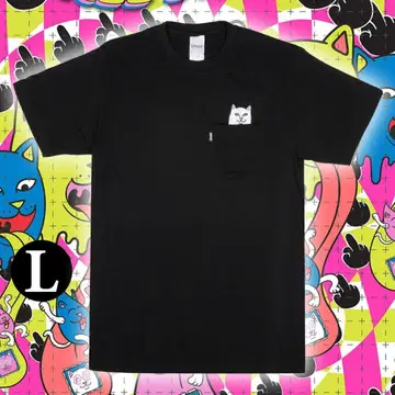 미착용 새상품 RIPNDIP T셔츠 LORD NERMAL POCKET L