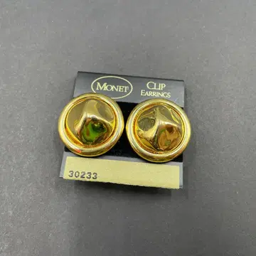 35 빈티지 Monet 골드 클립 귀찌