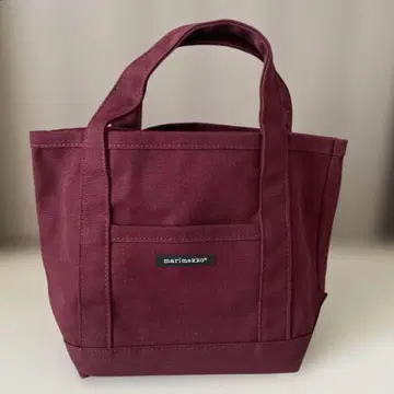 [ 미사용품 ] marimekko 마리메꼬 토트백 캠퍼스 보르도