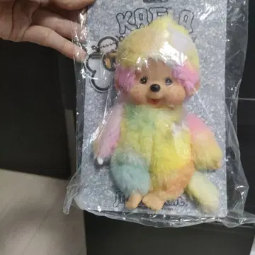 몬치치 카에치치 파스텔 레인보우 키체인
