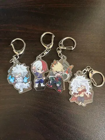 나의 히어로 아카데미아 GIGO 콜라보 아크릴 키링 세트