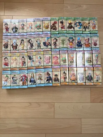 원피스 월드 콜렉터블 피규어 와노쿠니 1~8 컴플리트