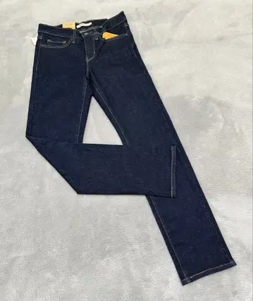 리바이스 다크 블루 스트레이트 데님