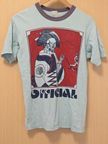 프리휠러스 ' CANNABIS RUN OFF ' 프린트 티셔츠