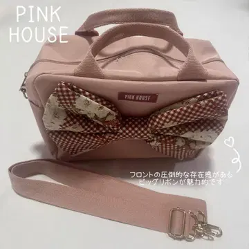 PINK HOUSE 빅 리본 2way 숄더 보스턴 BAG