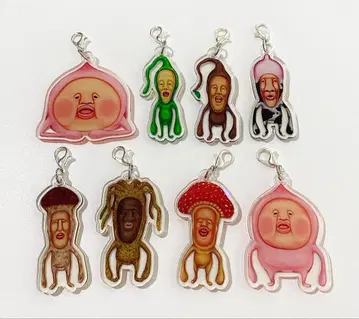 헤이세이 레트로 코비토즈칸 코비토 도감 참 키링