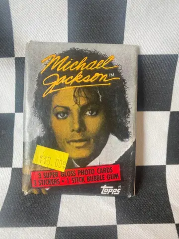 마이클 잭슨 포토 카드 세트 1984년제