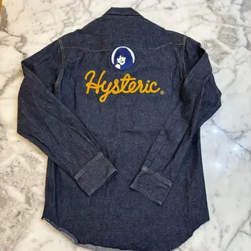 Hysteric Glamour 데님 셔츠 L 사이즈 새상품급 3회 착용