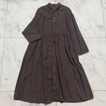 네스트로브 nest Robe 린넨 원피스 브라운