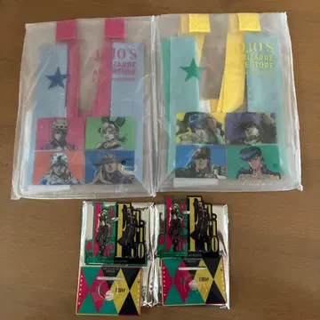 마츠키요코코카라 죠죠 클리어백 2종 아크릴 칫솔 스탠드 2종