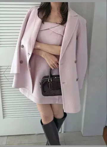 [주말 한정] SNIDEL 테일러 리버 자켓 스나이델 핑크 0