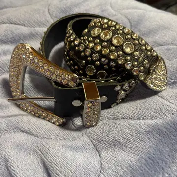 [ Kippys ] 키피즈 스터드 벨트 Y2K 레어 헤이세이 갸루 LGB