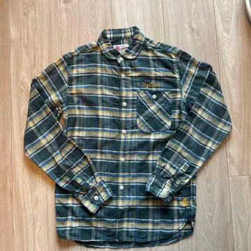 Hysteric Glamour 체크 무늬 플란넬 셔츠