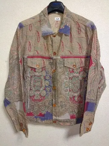 C.P. COMPANY 90S 마시모 오스티기 페이즐리 자켓