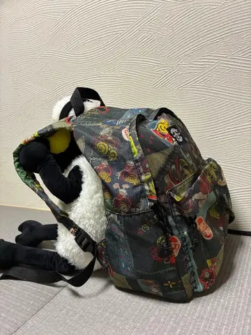 HYSTERIC MINI 히스미니 데님 프린트 백팩