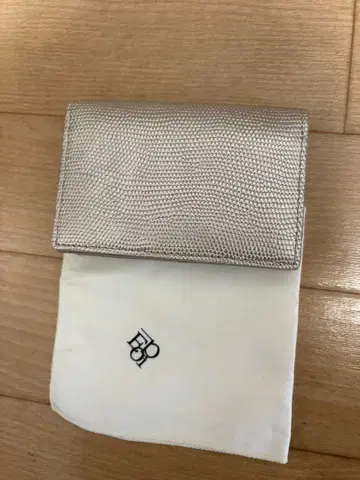 epoi GANZO 에포이 리자드 엠보 명함지갑 샴페인 골드