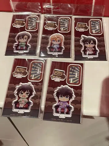 명탐정 코난 하이웨이의 타락천사 아크릴 스탠드 5종 세트