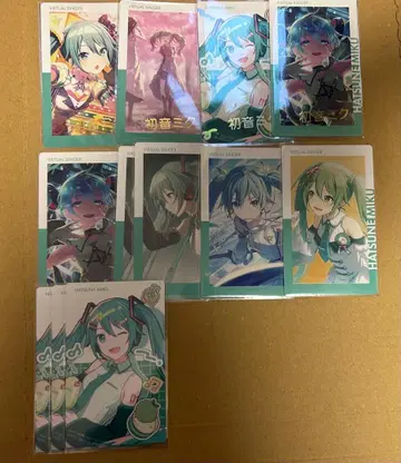 12장 하츠네 미쿠 벚꽃 프로젝트 세계 프로세카 에피카 금박