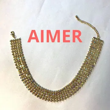 AIMER/목걸이 초커 (5줄) 가격 인하합니다